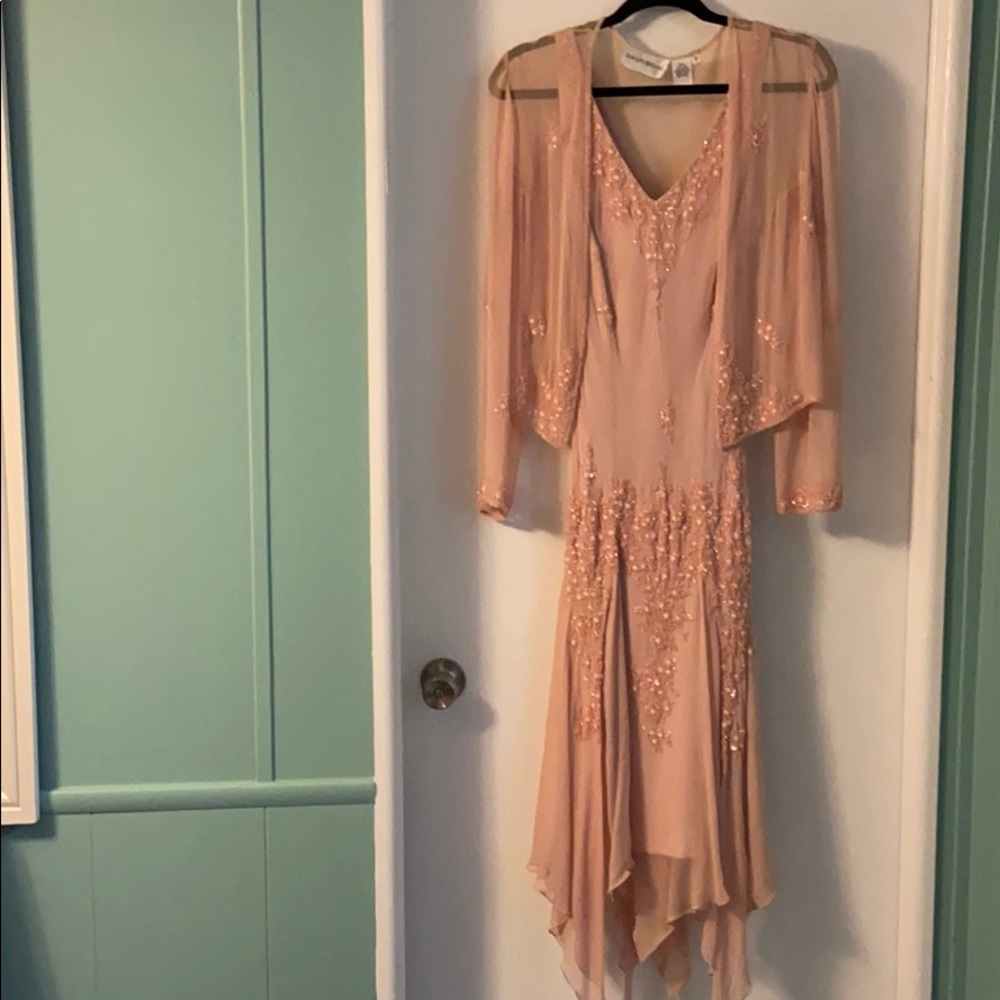 Formal dress with matching shoes